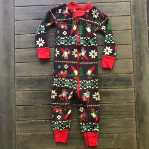 18-24mos Hanna Andersson holiday Christmas gnome pajamas
